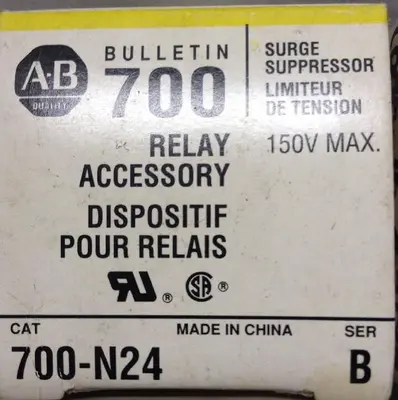 New | in-Stock ALLEN-BRADLEY 700-N24 SERIES B Miscellaneous Equipment (Electrical & Power) | Surplus Asset Holdings #1190758