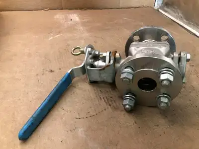 1-1/2″ CF8M Stainless Steel Manual Ball Valve