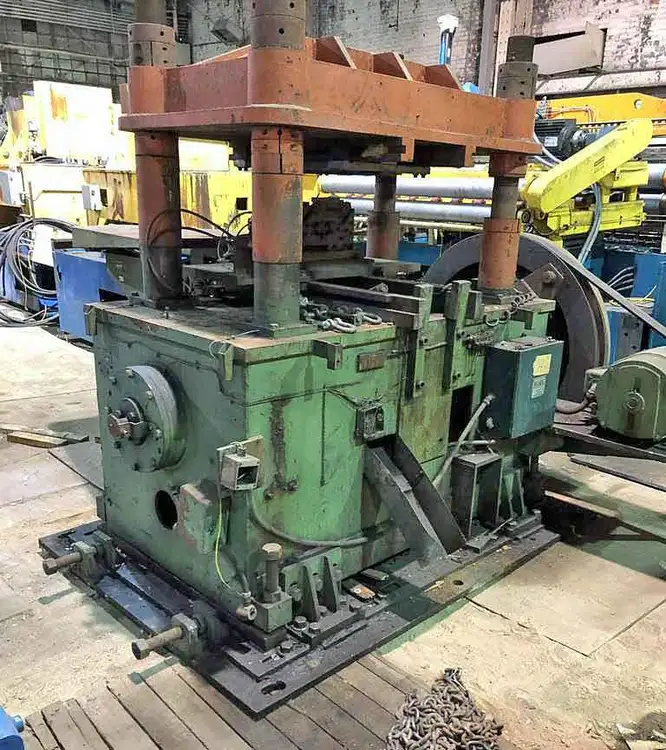 Used 1983 BRADBURY 80T BCO UNDER DRIVEN, 4 POST PRESS Cut-Off Presses Michigan US | D & H Machinery, Inc. #221686