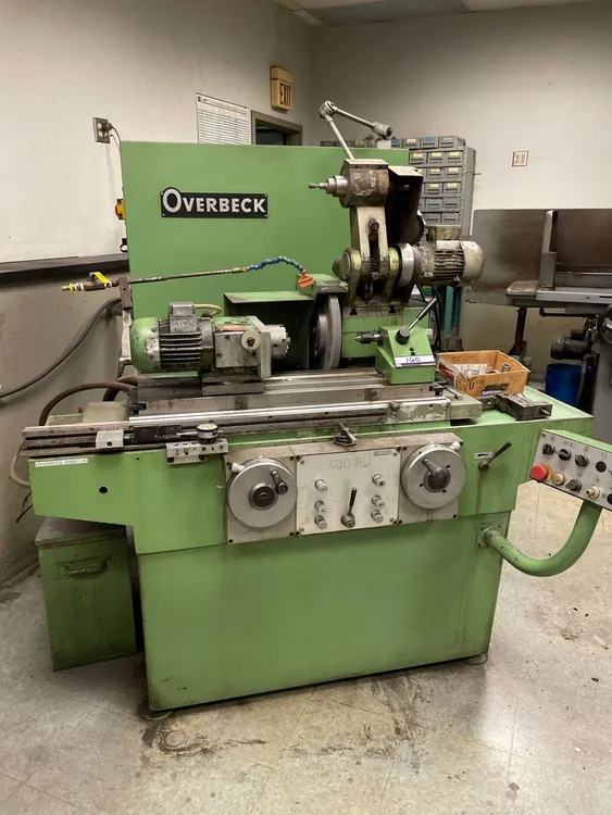 Used 1983 Overbeck 400RU, NEW 1983, SWING DOWN I.D. Cylindrical Grinders Including Plain & Angle Head New Jersey US | Machinery Values #302770