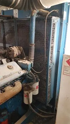 USED OILWELL S-856-10, (FORMERLY S-824-10) 5 3/4 X 8 TRIPLEX MUD / FRAC PUMP PACKAGE