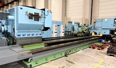 Used WALDRICH SIEGEN DH 1600/35 X 12000 Roll Lathes Georgia US | Shub Machinery #81494