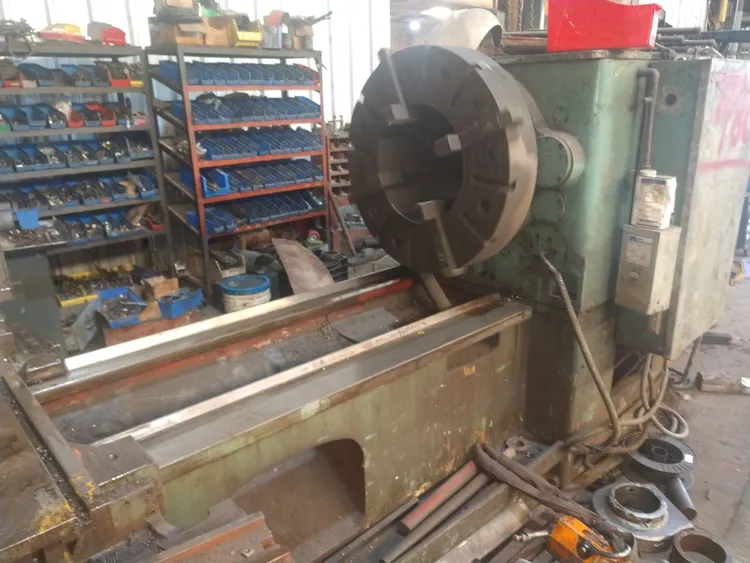 Used 1986 LANSING G 42 Oil Field & Hollow Spindle Lathes Texas US | Sunwest Trading Group #230252