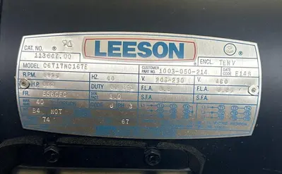 New | in-Stock LEESON 113647.00 Industrial Controls | Surplus Asset Holdings #1220620