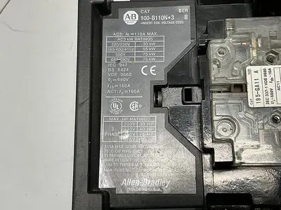 USED ALLEN BRADLEY 100-B110N*3 SER-B