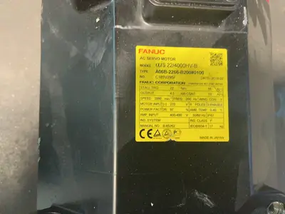 Used 2018 FANUC AIS 22/4000HVB / A06B2266B200#0100 Motors (misc) Ohio US | HGR 24 #1345795