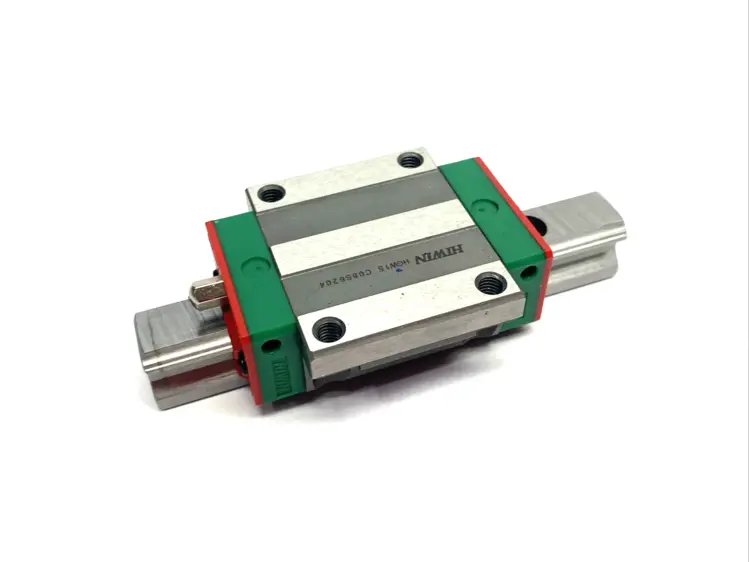 Used HIWIN LINEAR GUIDEWAY BLOCK AND RAIL, 1-BLOCK, 100MM RAIL Misc Industrial Equipment | Maverick Industrial Sales #1098756