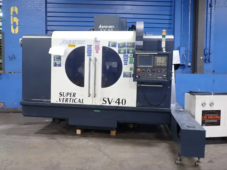 Used JOHNFORD SV40 Vertical Machining Centers Ohio US | HGR 24 #727253