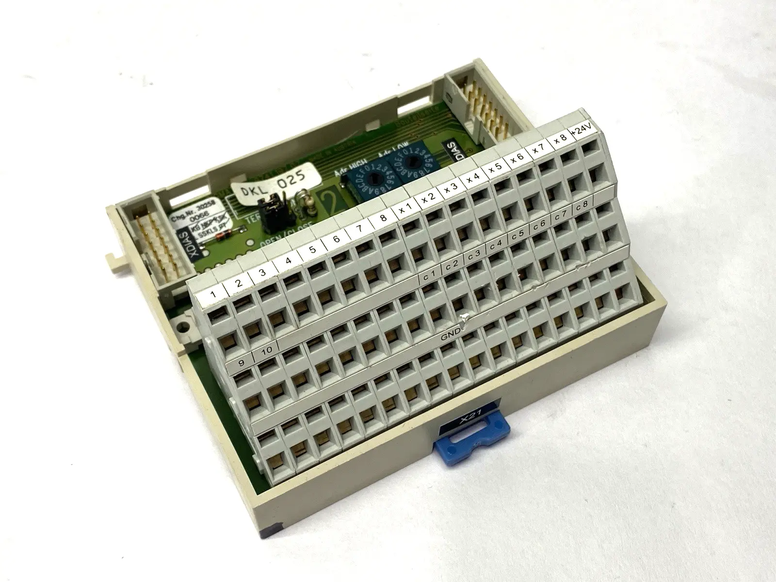 USED SIGMATEK DIAS TERMINAL BASE MODULE DKL025