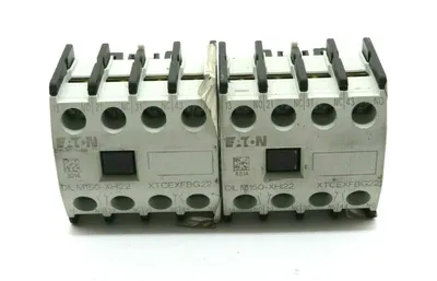 NEW LOT OF 2 EATON DILM150-XHI22 CONTACTOR DILM150XHI22