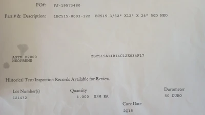 NEW BRP MANUFACTURING BC515