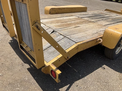 1993 Assembled 15’ Tandem Axle Equipment Trailer