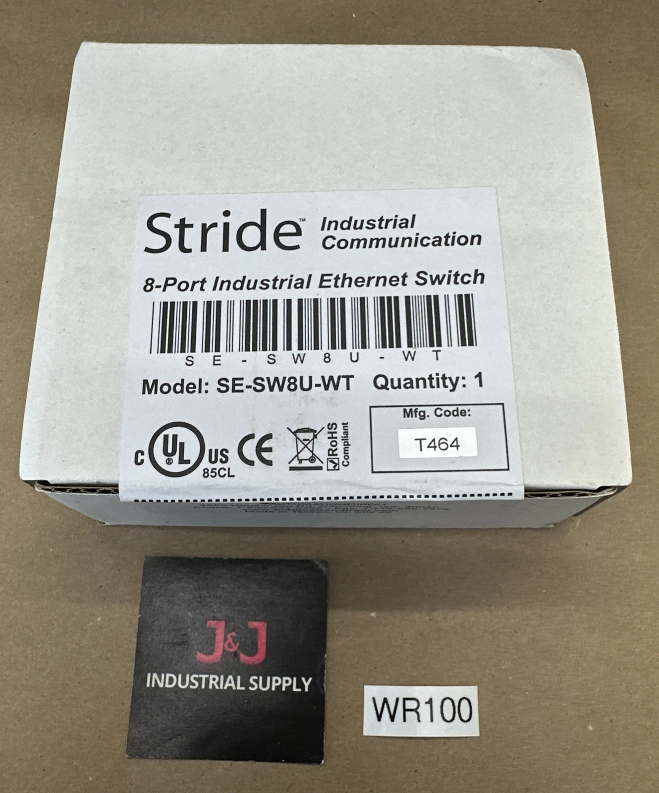 NEW Stride Industrial Communication SE-SW8U-WT