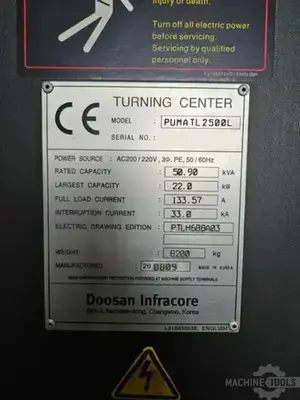 USED 2008 DOOSAN PUMA TL2500L