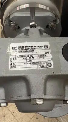 Stainless Steel Automated Conveyor System with Allen-Bradley Controls and Nord Drivesystems Motor