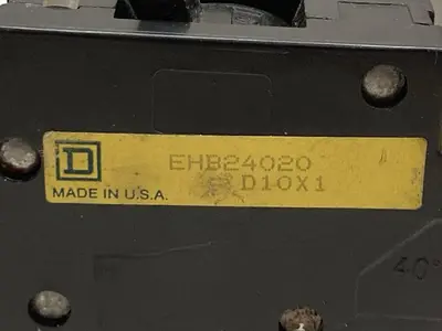 Used SQUARE D EHB24020 Miscellaneous Equipment (Electrical & Power) Ohio US | Surplus Asset Holdings #1244104