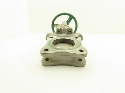 Rovalve 3 IN S17-D 3" Stainless Knife Gate Valve Rising Stem Lug Style 150psig