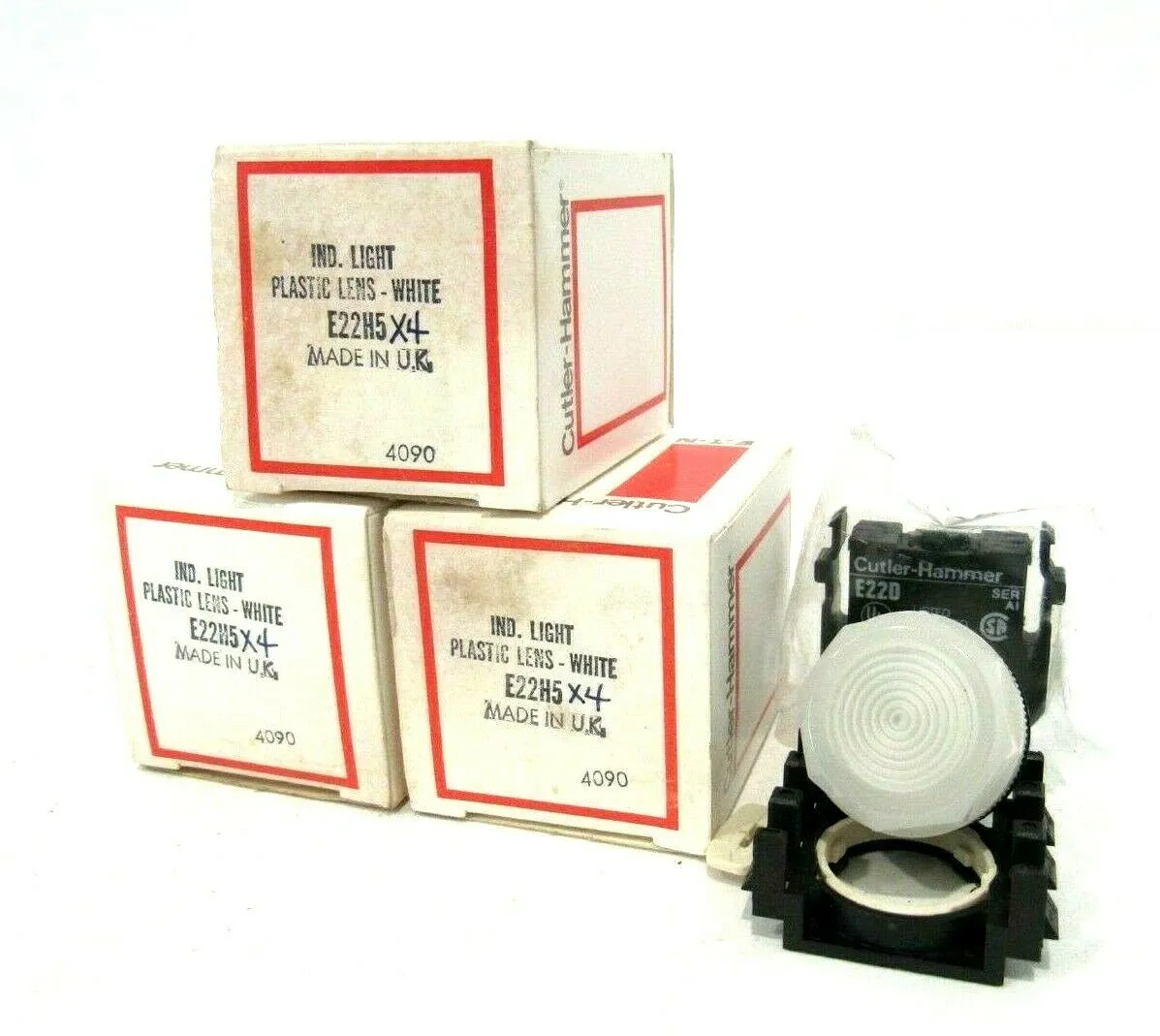 LOT OF 3 NEW E22H5X4 INDICATING LIGHT