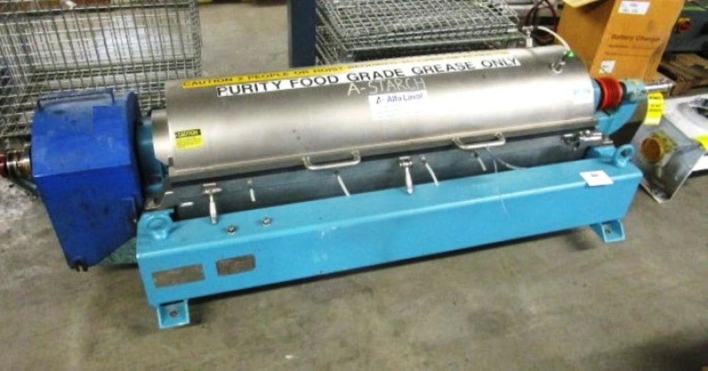 Alfa-Laval NX 418B-31G sanitary decanter centrifuge, 316SS.