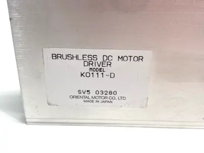New | in-Stock Oriental Motor Brushless DC Motor Driver Motor Controllers Michigan US | Maverick Industrial Sales #1400842