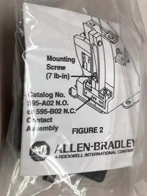 New | in-Stock ALLEN-BRADLEY 595-A02 Miscellaneous Equipment (Electrical & Power) | Surplus Asset Holdings #1191154