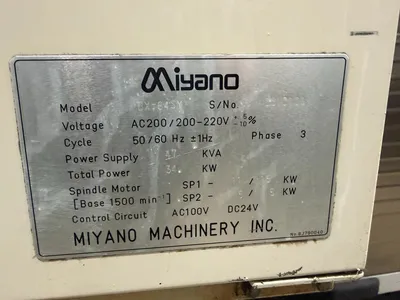 USED 2011 MIYANO ABX-64SY
