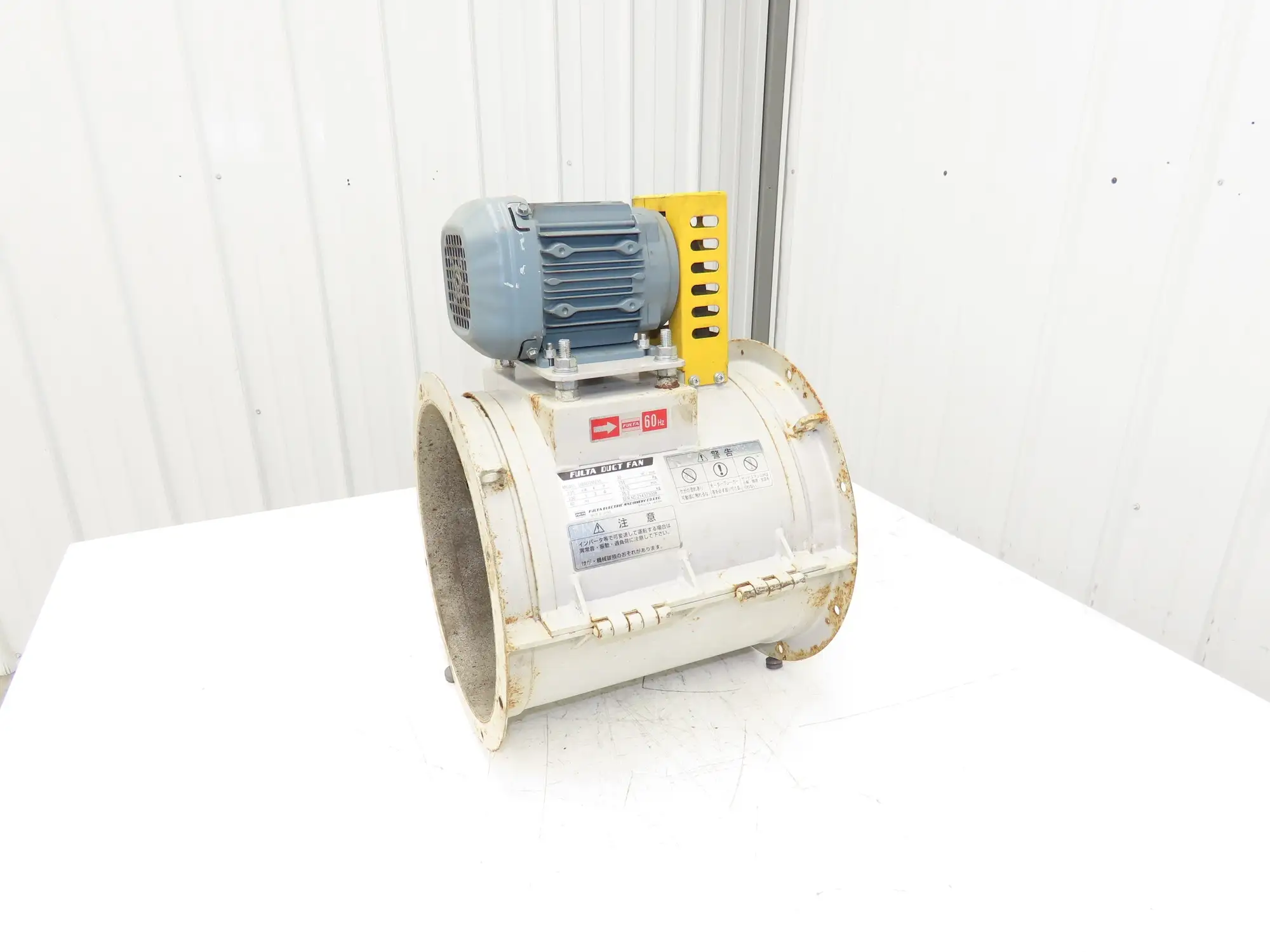 Fulta Electric DBRO3M236 Tube Axial Blower Duct Fan 12" 1000 CFM 0.5kw 220V 3PH