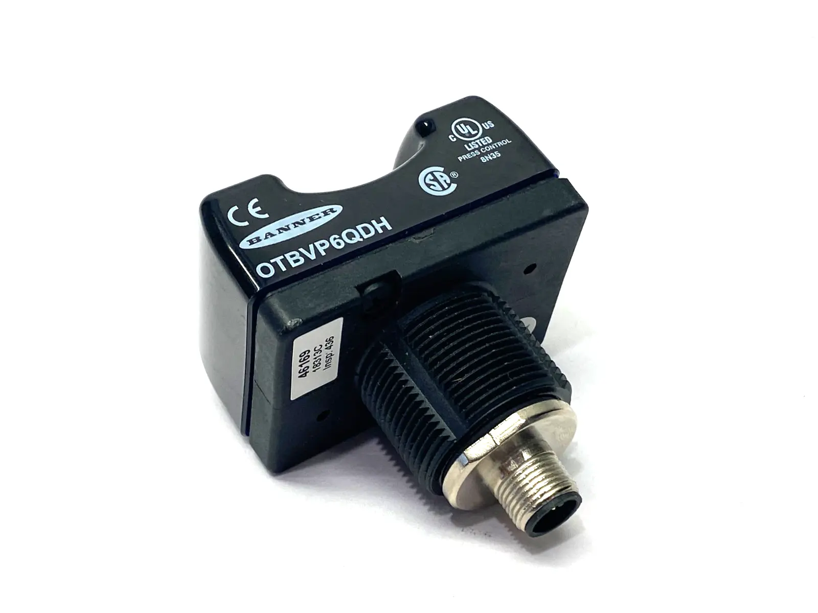 Used Banner Momentary Action Touch Button M12 4-Pin 10-30VDC 46169 Photoelectric Sensors Michigan US | Maverick Industrial Sales #1410799