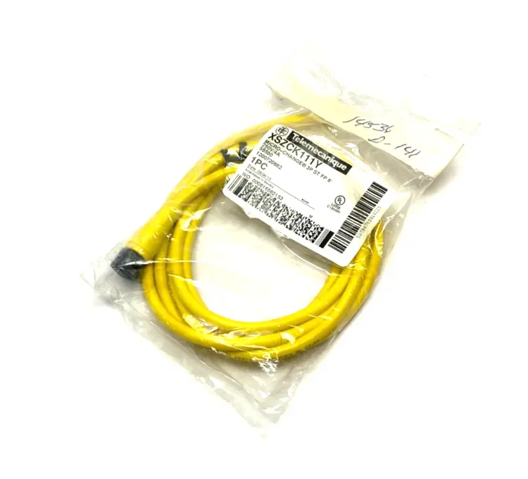 New | in-Stock TELEMECANIQUE MICRO-CHANGE 3-P STRAIGHT CORDSET SGL-ENDED 6' 250V 4A Cable & Wire Michigan US | Maverick Industrial Sales #1091083