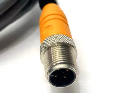 USED LUMBERG AUTOMATION DOUBLE ENDED CORDSET 4-PIN M12 9126