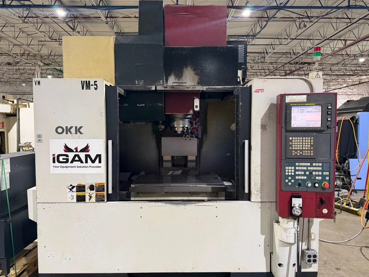Used 2004 OKK VM5 Vertical Machining Centers Michigan US | iGAM Industrial Marketplace #1253670