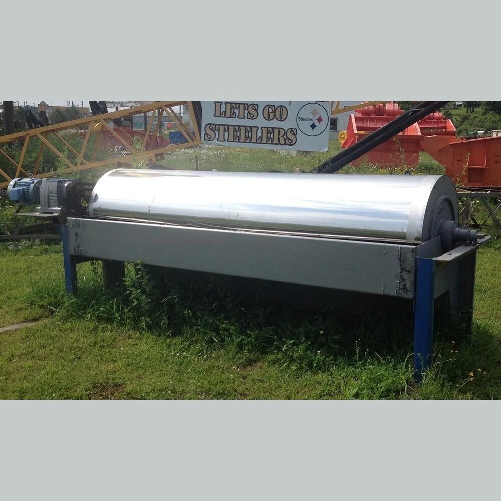 Stearns 30in x 120in Wet Drum Magnetic Separator
