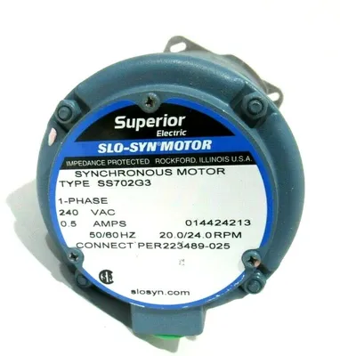 NEW SUPERIOR ELECTRIC SS702G3 SYNCHRONOUS MOTOR