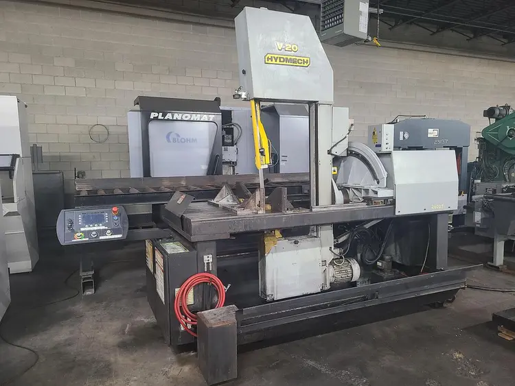 Used 2018 HYD-MECH V-20PT Vertical Band Saws Pennsylvania US | Hildebrand Machinery Co. #1486083