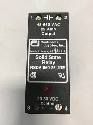 USED CONTINENTAL INDUSTRIES RSDA-660-25-1DE