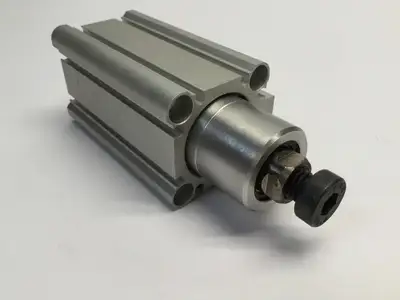 USED SMC ROTARY CLAMP CYLINDER MAX. PRESS. 145PSI, 1.0 MPA