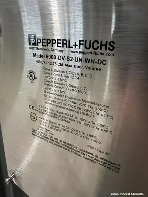 Unused Gemco 1 CF Double Cone Vacuum Dryer – Stainless Steel Vacuum Dryer with A