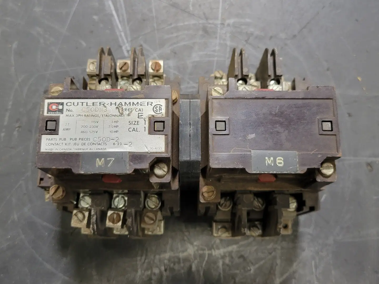 Used CUTLER-HAMMER C50DN3 Switchgears British Columbia CA | Lenmark #242124