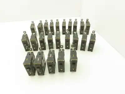 Westinghouse CA-UL Circuit Breaker 20A 1 Pole 120/240V BA Series Lot of 24