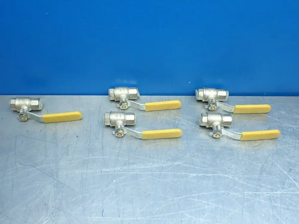 Unknown Five. 1/4" Ball Valves. - 1/4-600