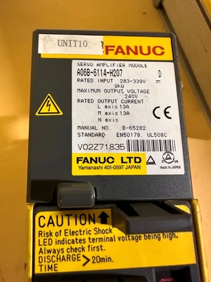 FANUC A06B-6114-H207 SERVO AMPLIFIER