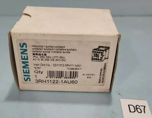 NEW Siemens 3RH1122-1AU60