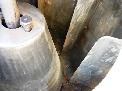 (2) ATM DeLaval 20 x 14 solid bowl basket centrifuges, SS.
