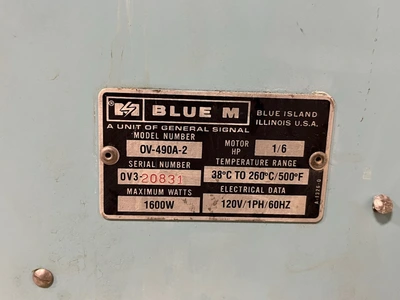 Used _UNKNOWN_ _UNKNOWN_ Lab Ovens Ohio US | Federal Equipment Company #1553369
