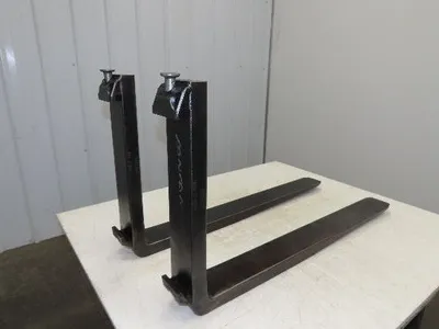 Kenhar K2100U 4x36" Class 2 Steel Forklift Forks Tines 16" Carriage 1-Pair