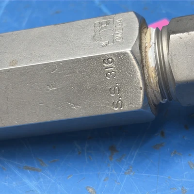 Omega Engineering S/S Thermocouple  probe W/industrial Protecting Head