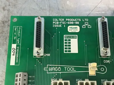 Used COLTER PRODUCTS PCBFSC69898 Printed Circuit Boards (PCB) Ohio US | HGR 24 #1358005