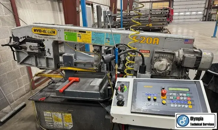 2015 HYD-MECH S-20A SERIES III Horizontal Band Saws | Olympia Technical Services