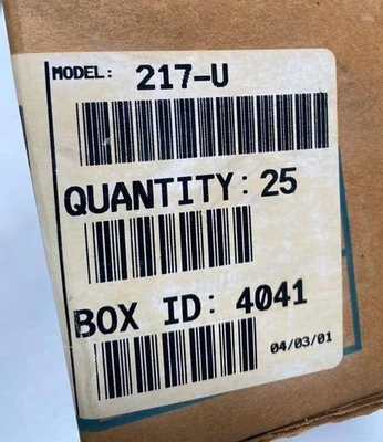 Lot of 25 Brand New DOVER CORPORATION 217-U 217U DE-STA-CO Toggle Clamp U-Shaped