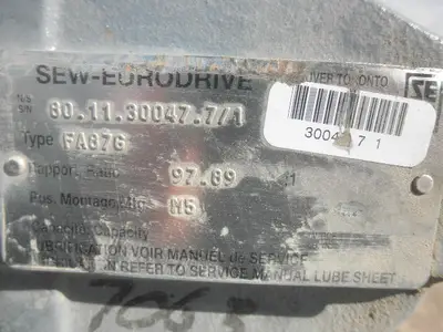 USED EURODRIVE FA876